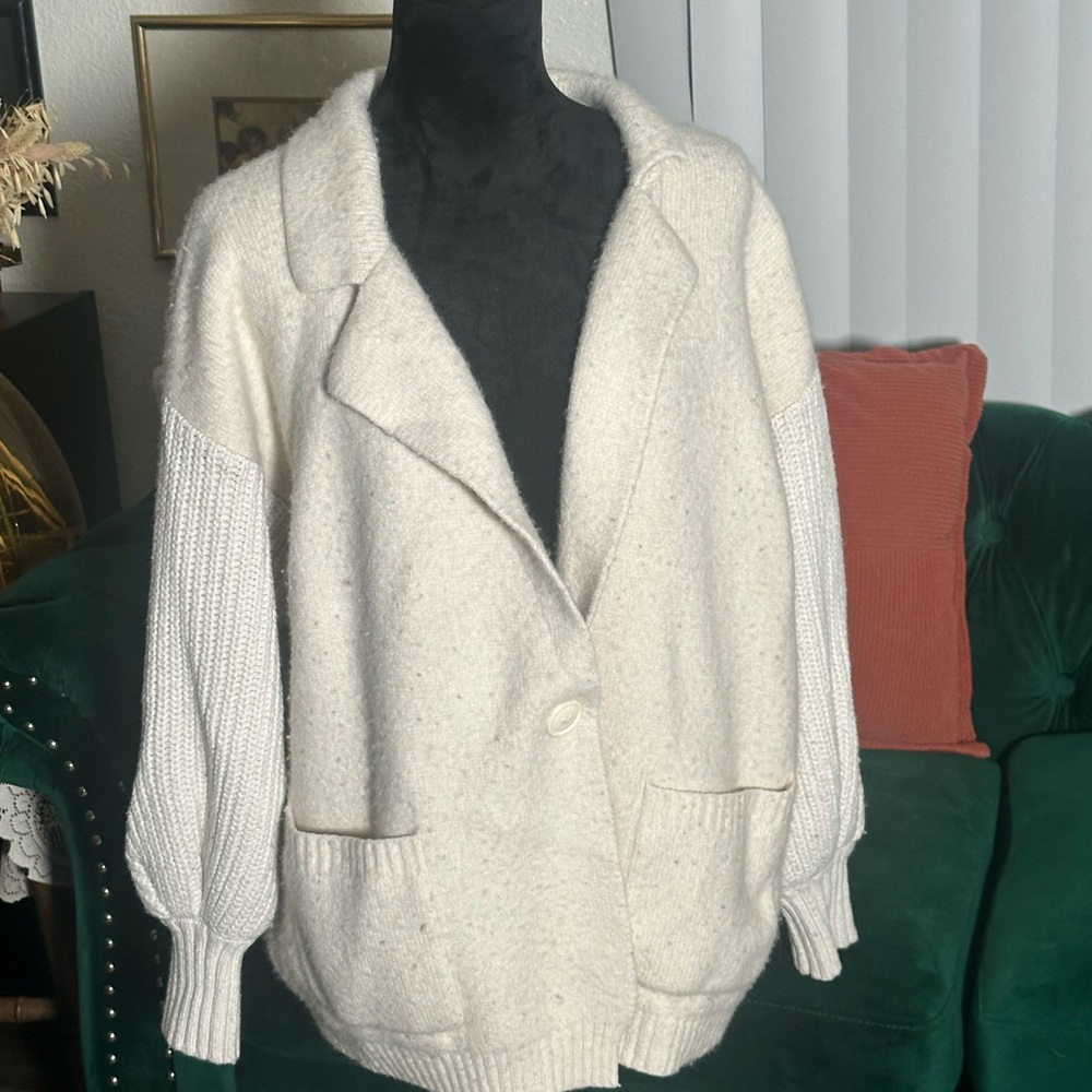 Cozy White Women's Sweater